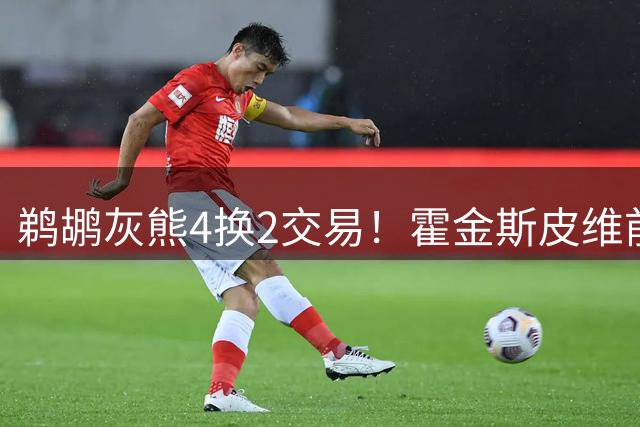 鹈鹕灰熊4换2交易！霍金斯皮维前往孟菲斯 约翰逊吉布森赴新奥尔良